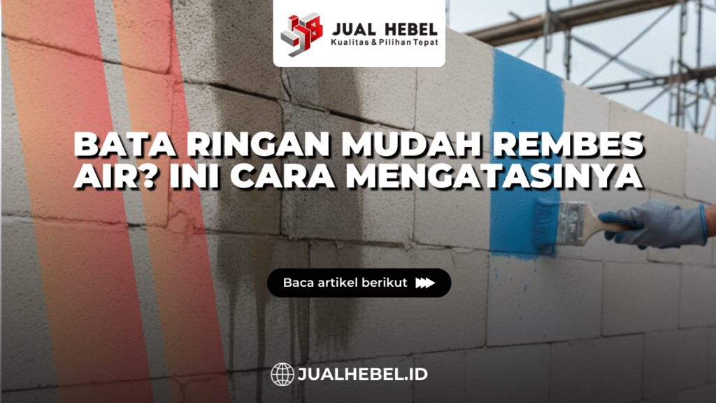 dinding bata ringan rembes air akibat finishing dinding yang kurang maksimal