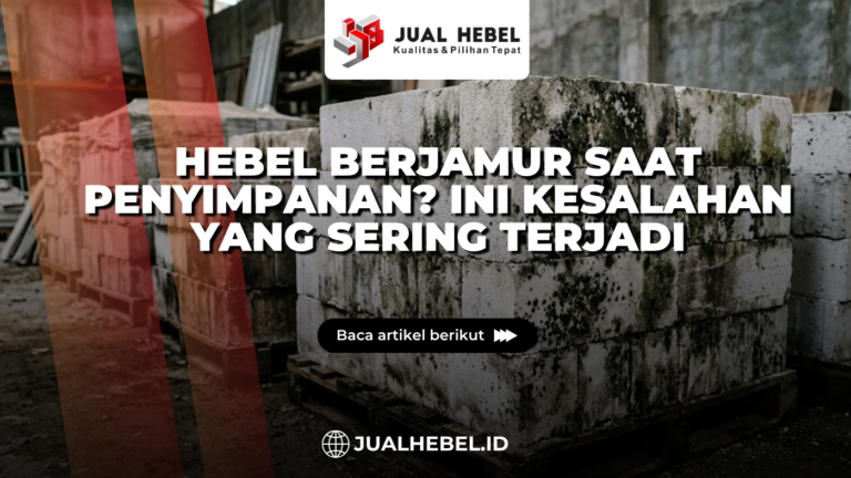 Hebel Berjamur Saat Penyimpanan? Ini Kesalahan yang Sering Terjadi