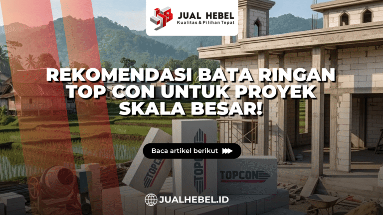 Rekomendasi Bata Ringan Top Con untuk Proyek Skala Besar!