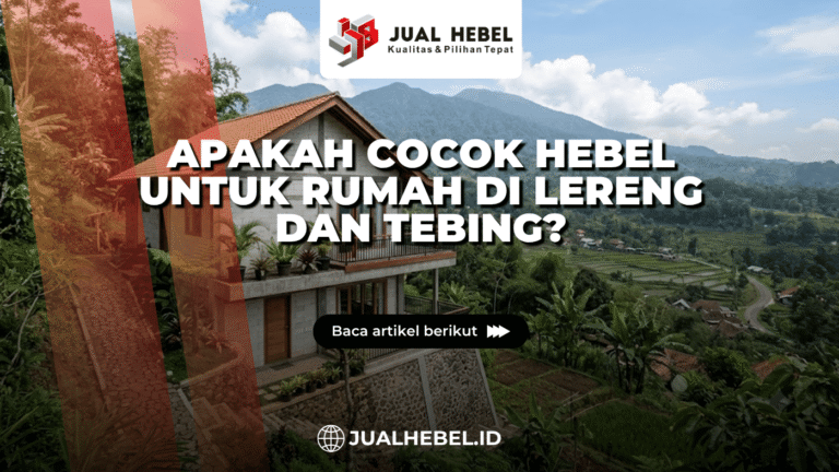 Apakah Cocok Hebel untuk Rumah di Lereng dan Tebing