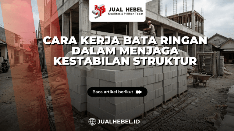 Cara Kerja Bata Ringan dalam Menjaga Kestabilan Struktur