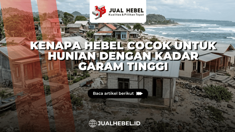 Kenapa Hebel Cocok untuk Hunian dengan Kadar Garam Tinggi