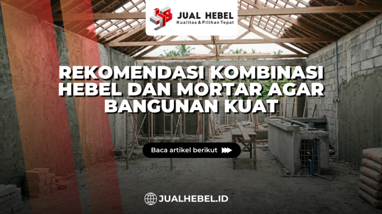 Rekomendasi Kombinasi Hebel dan Mortar Agar Bangunan Kuat