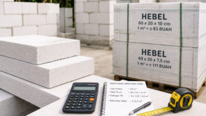 Hitungan Hebel dalam 1 Kubik