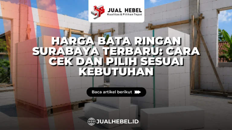 Bata ringan untuk kebutuhan pembangunan rumah dan proyek di Surabaya
