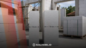 hebel 7,5 cm dan 10 cm untuk kebutuhan dinding