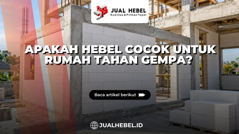 Dinding hebel untuk rumah tahan gempa